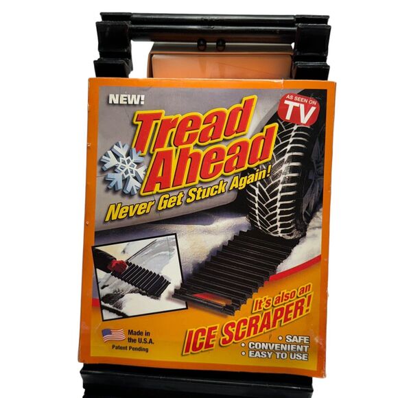 New Tread Ahead-Never Get Stuck Again-Made In The USA Also An Ice Scraper! - Picture 2 of 8